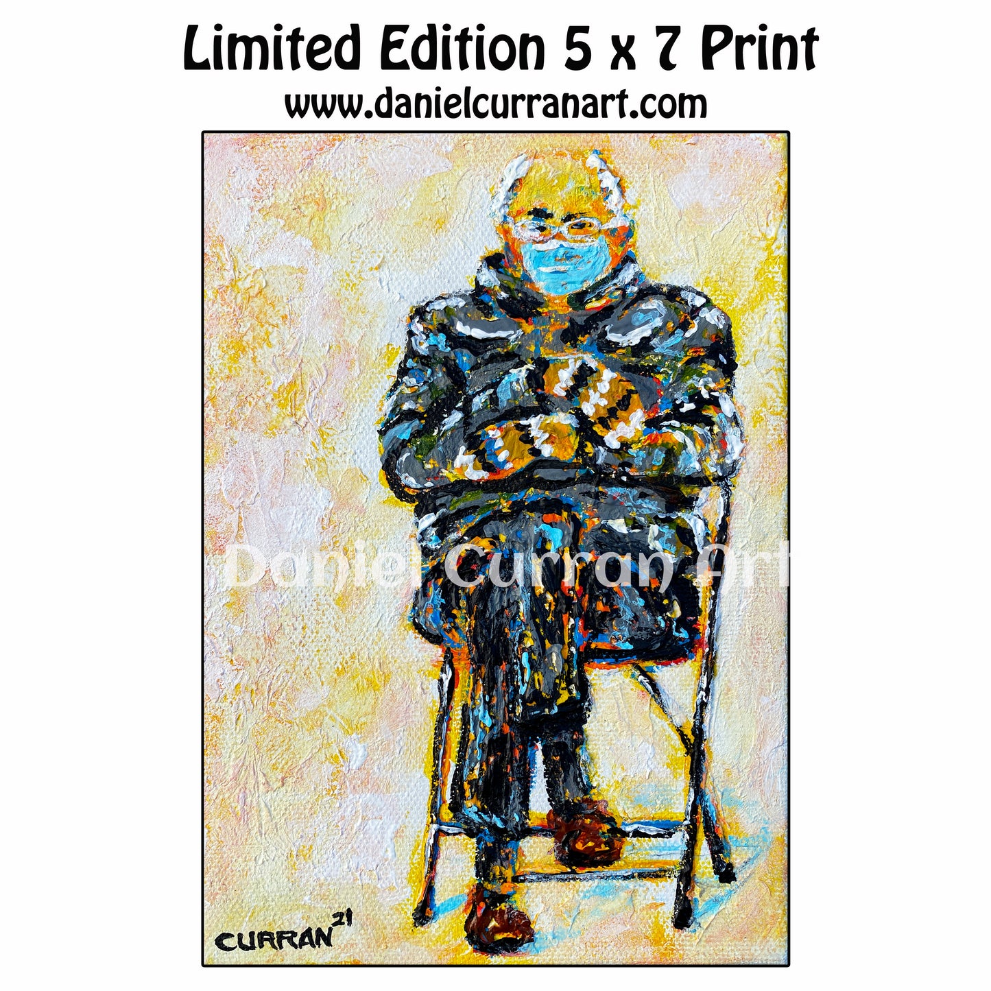 Bernie (Limited Edition Print) - Daniel Curran Art