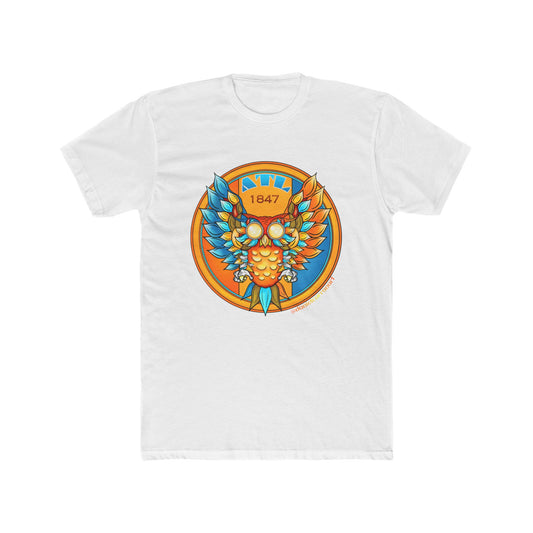 Golden Owl Crest T‑Shirt — 1847 Vintage Emblem Tee