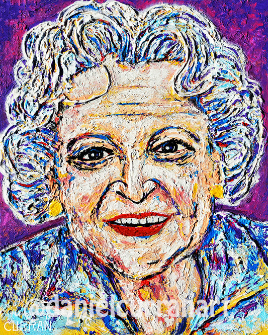 Betty White Print (Limited Edition) Print