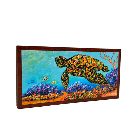 Honu on Wood Panel (Limited Edition)