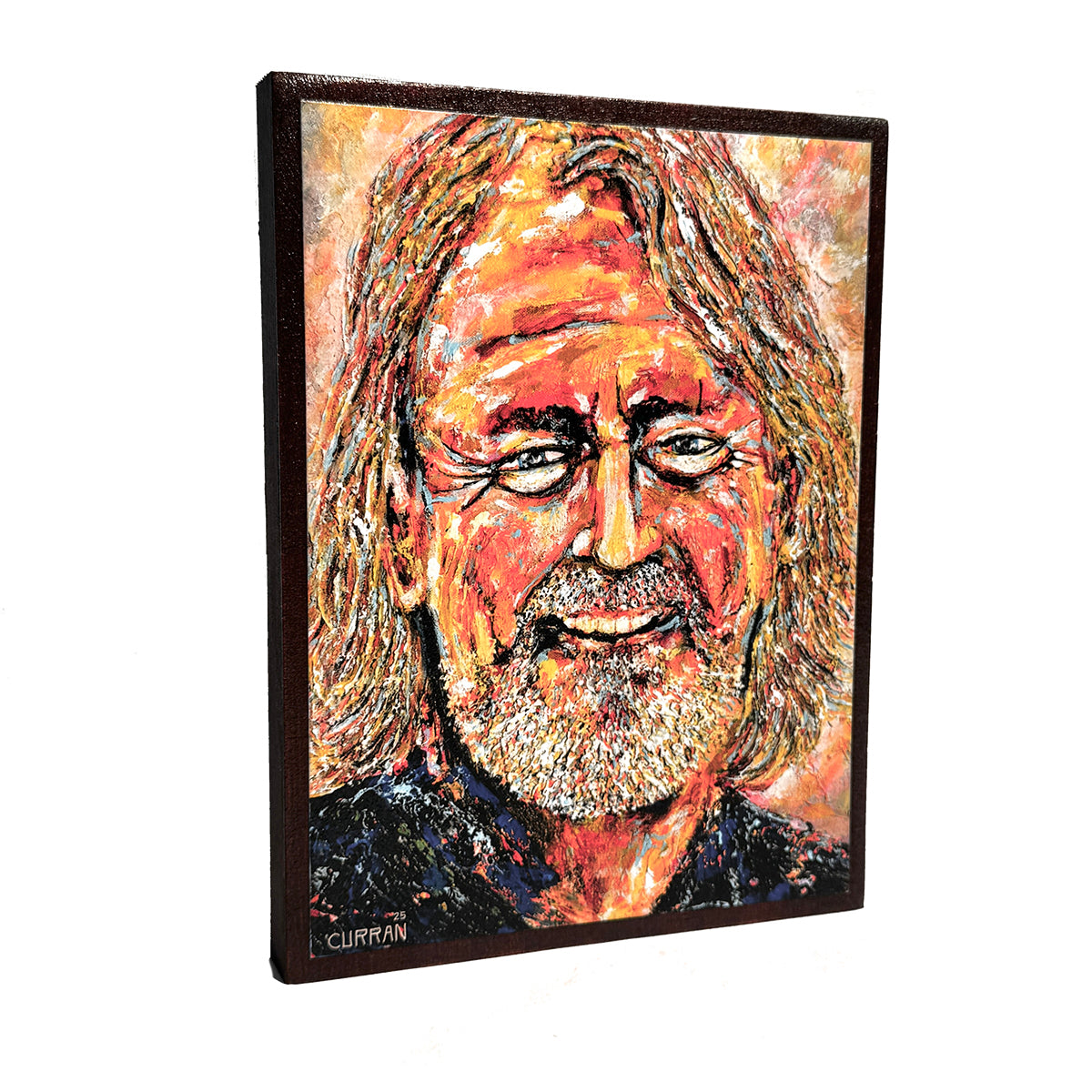 John Bell on Wood Panel