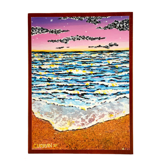Looking Out on Wood Panel (Limited Edition)