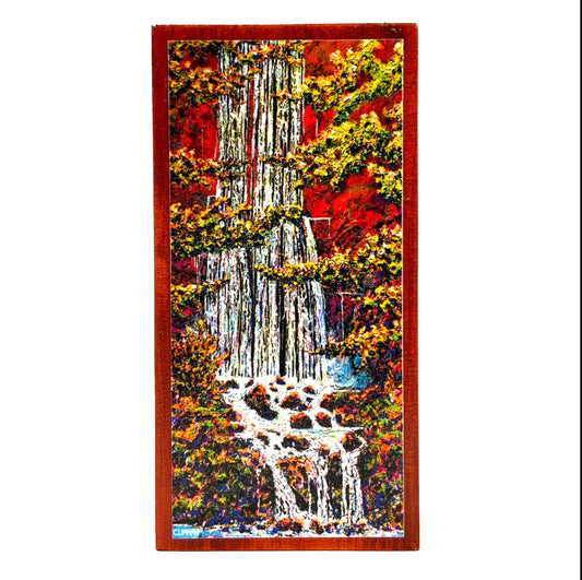 Majestic Falls on Wood Panel (Limited Edition)