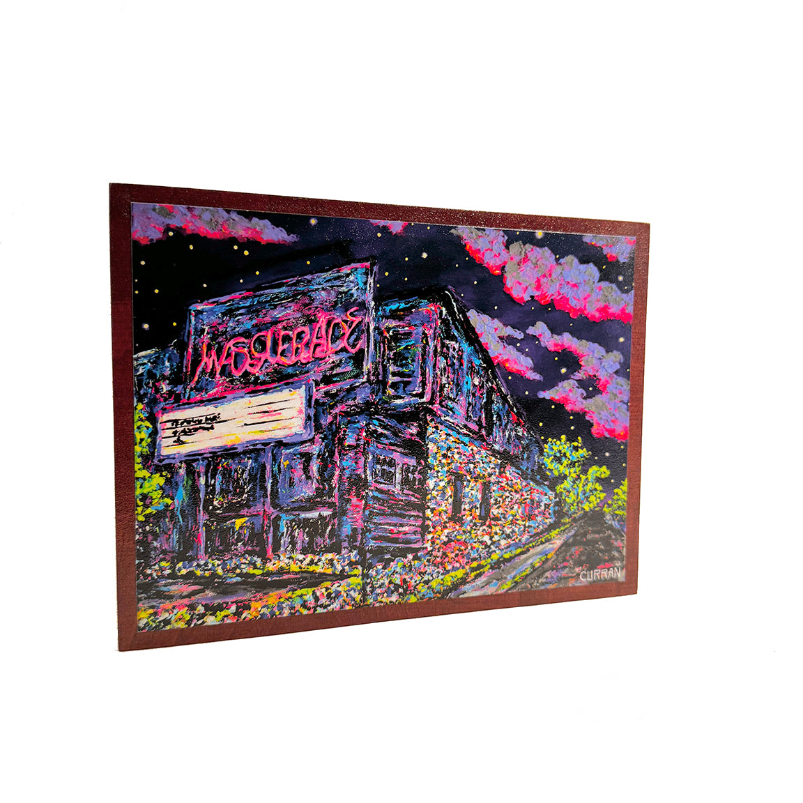 The Masquerade on Wood Panel (Limited Edition)