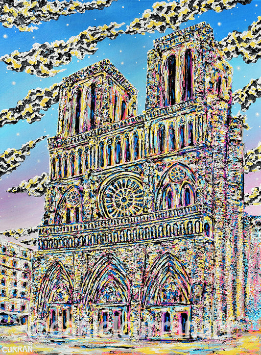 Cathedral de Notre Dame Print