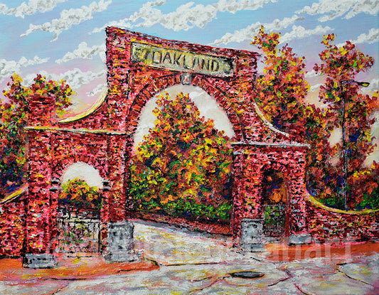 Oakland Cemetery Print