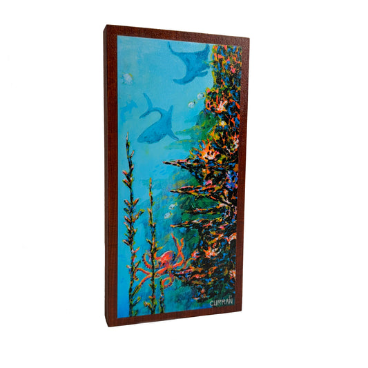 Octopus's Garden on Wood Panel (Limited Edition)