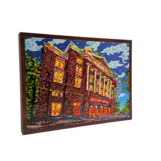 The Tabernacle on Wood Panel