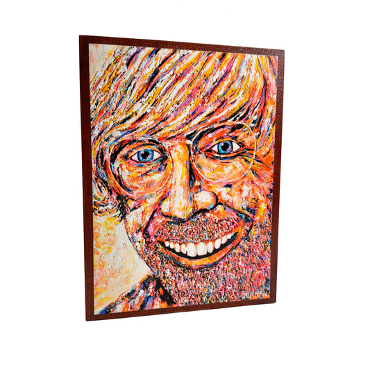 Trey on Wood Panel (Limited Edition)