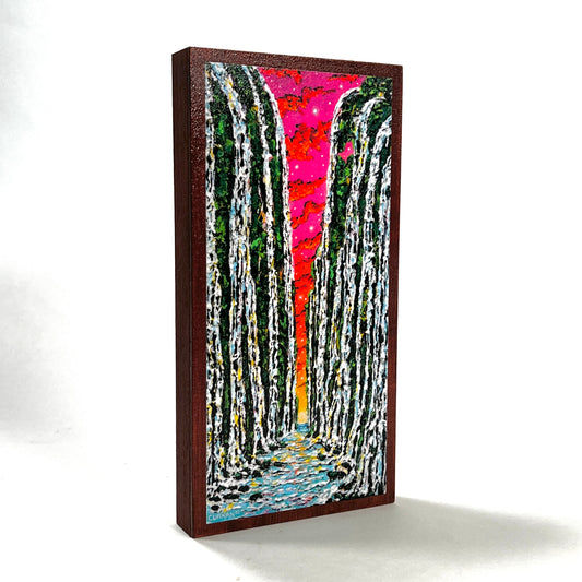 Tunnel of Falls on Wood Panel (Limited Edition)
