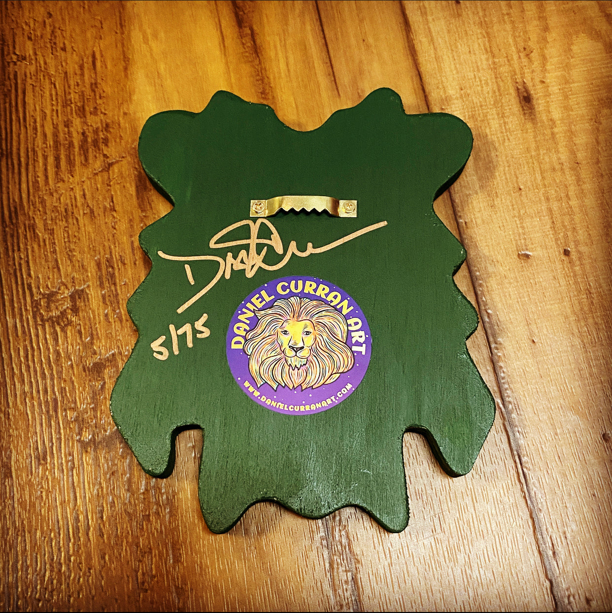 Earth Owl Print on Wood (Limited Edition) - Daniel Curran Art
