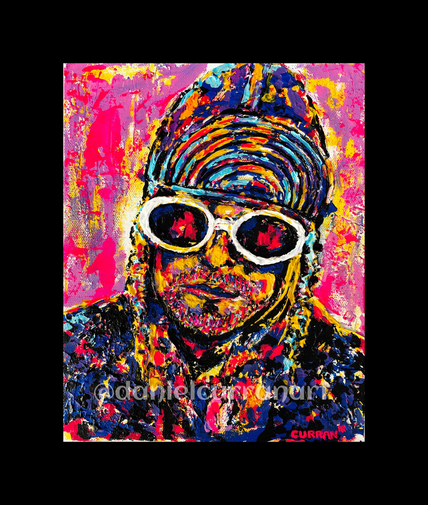 5"x 7" Kurt Print (Matted) - Daniel Curran Art