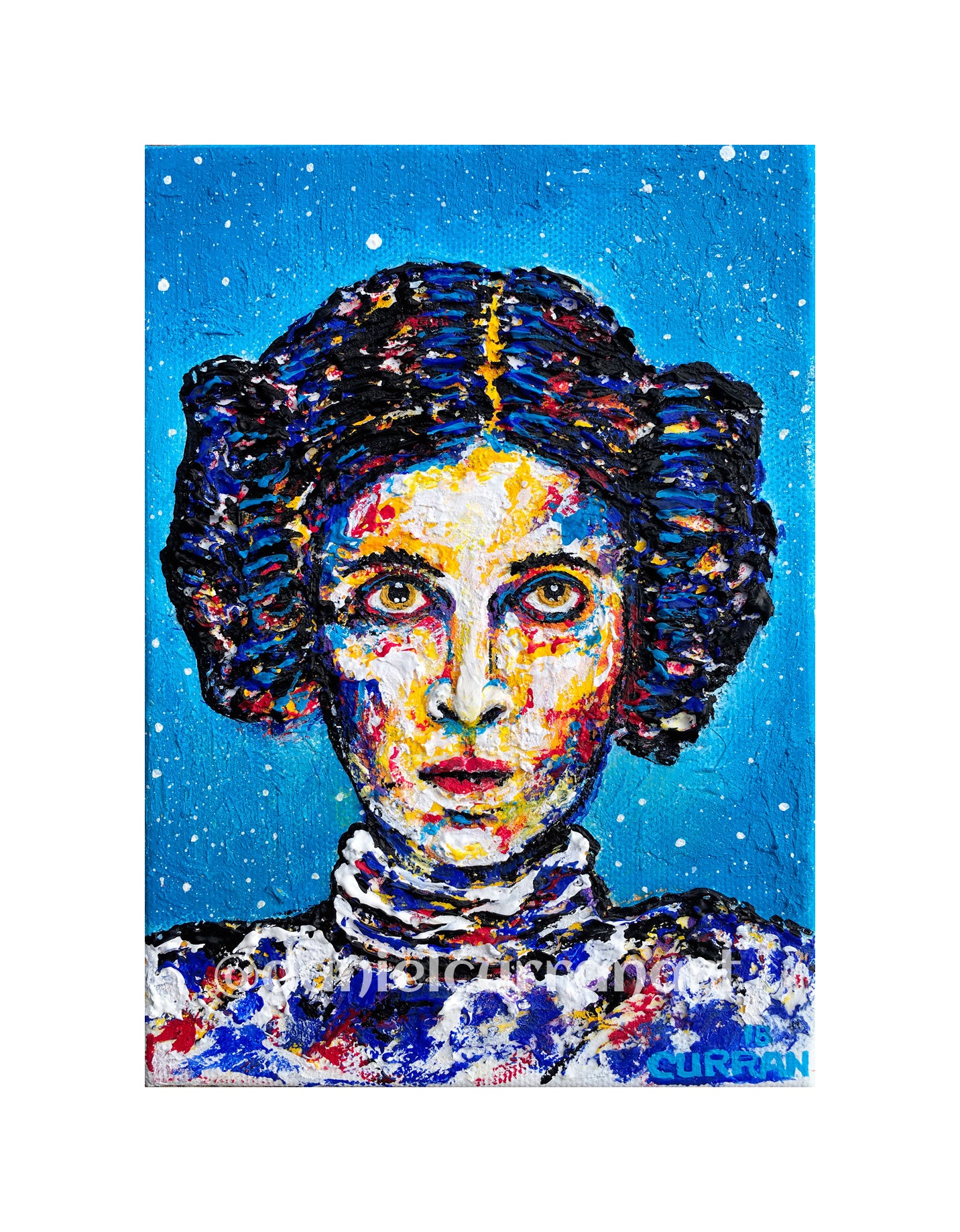 8"x 10" Leia Print (Matted) - Daniel Curran Art