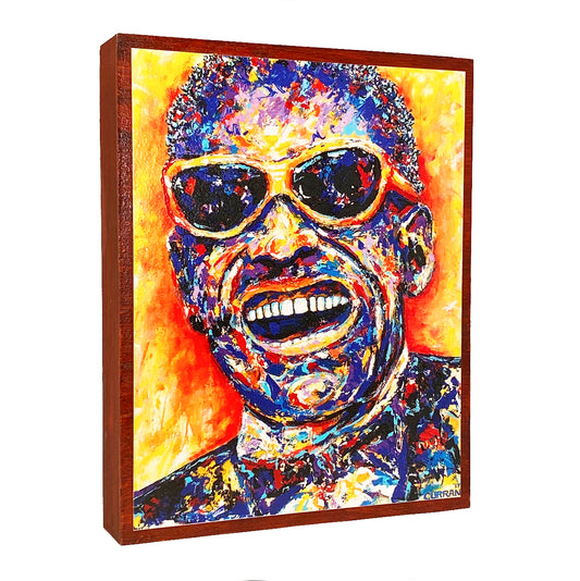 Ray on Wood Panel - Daniel Curran Art