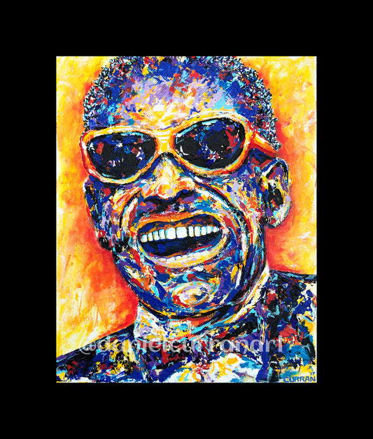 8"x 10" Ray (Matted) - Daniel Curran Art