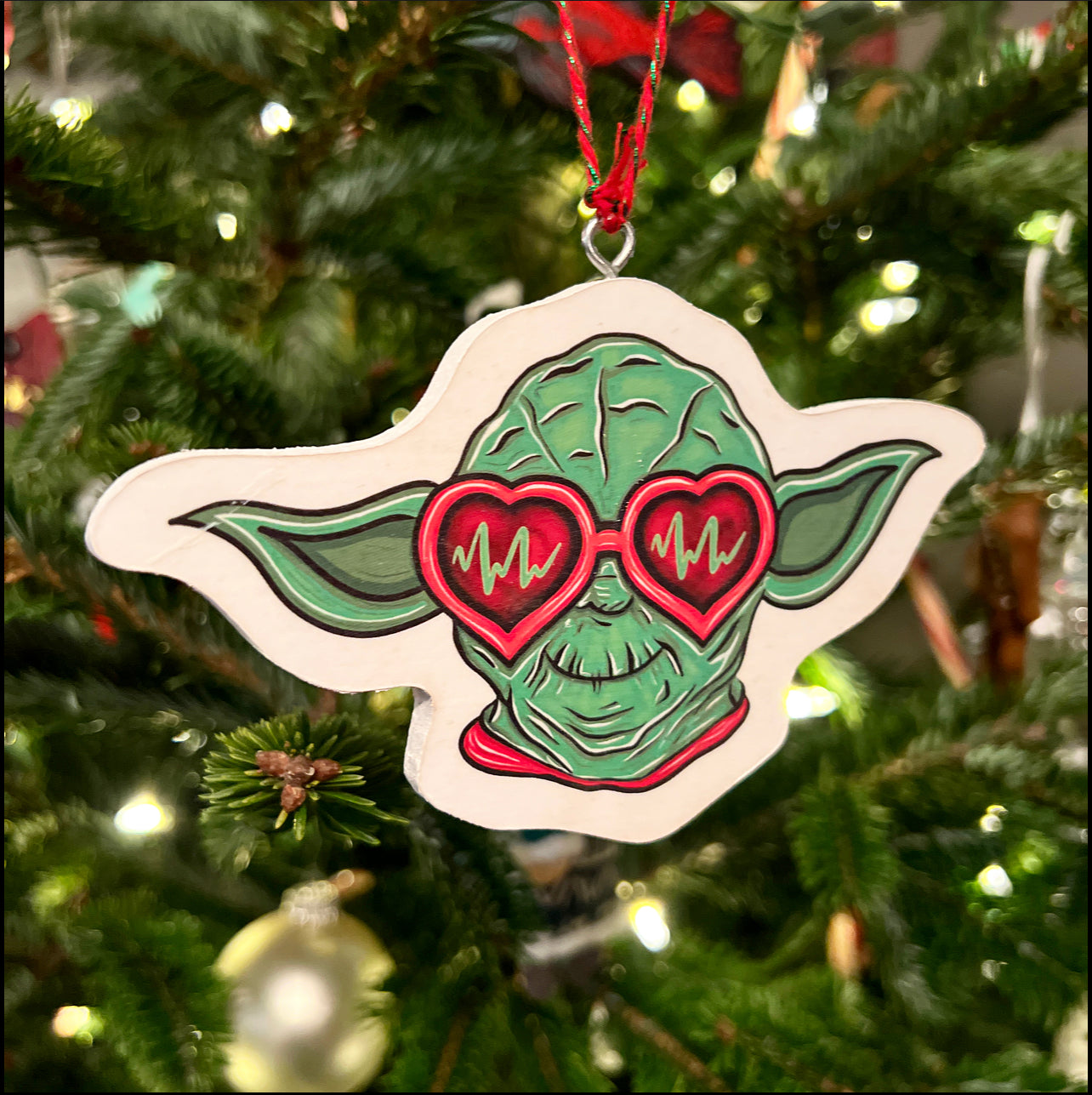 Yoda 2021 Ornament - Daniel Curran Art